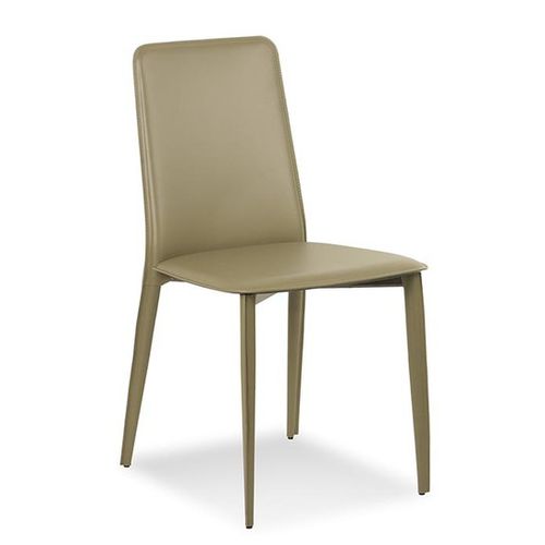 Sedia contemporanea - ELY - Airnova - da interno / in pelle / imbottita