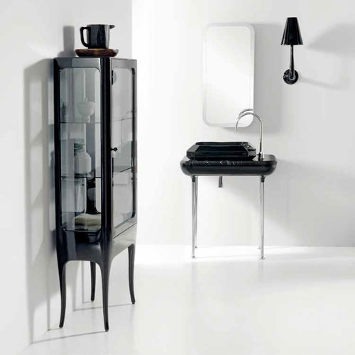 Mobile da bagno contemporaneo - HYACINTH 60 - BISAZZA - per uso residenziale / in MDF / in vetro