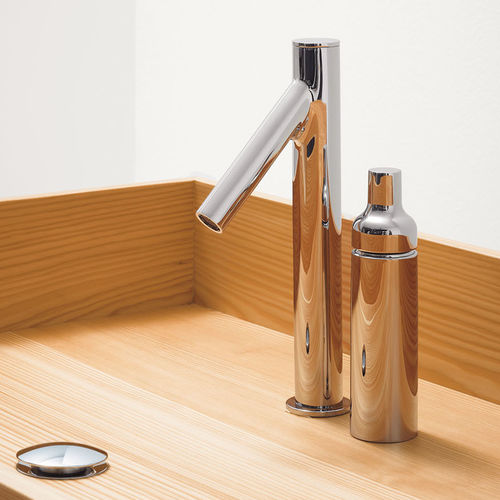 Miscelatore da vasca - MIZU 29  - BISAZZA - da appoggio / in metallo cromato / da bagno