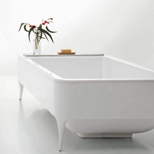 Vasca da bagno ovale - DAFFODIL 175  - BISAZZA - da appoggio / per ambiente abitativo / in composito armato di fibra di vetro