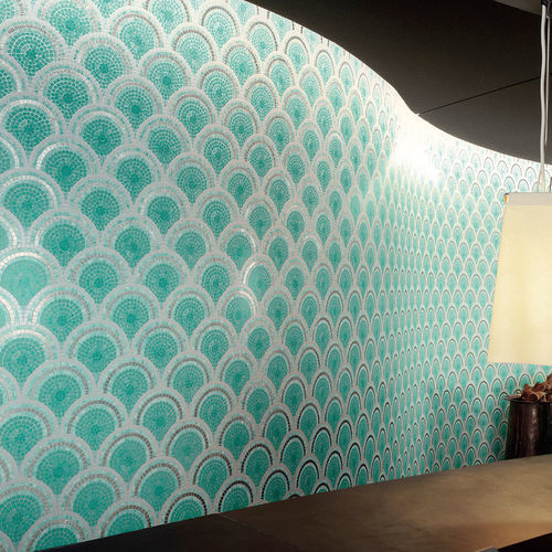Mosaico lucido - LOOP  - BISAZZA - da interno / da sala / da parete