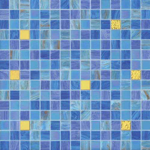 Mosaico in oro - AURORA - BISAZZA - in vetro / lucido / da interno