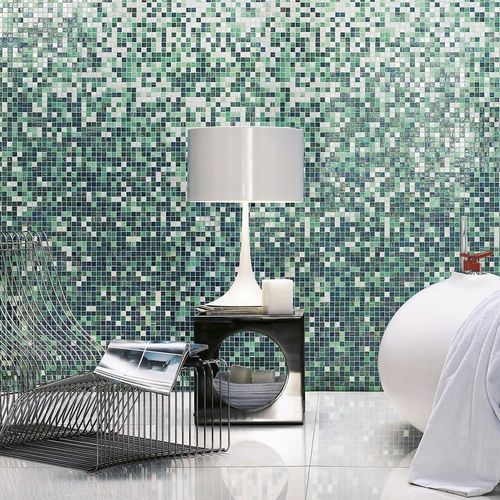 Mosaico in vetro - BEGONIA - BISAZZA - lucido / da interno / da esterno