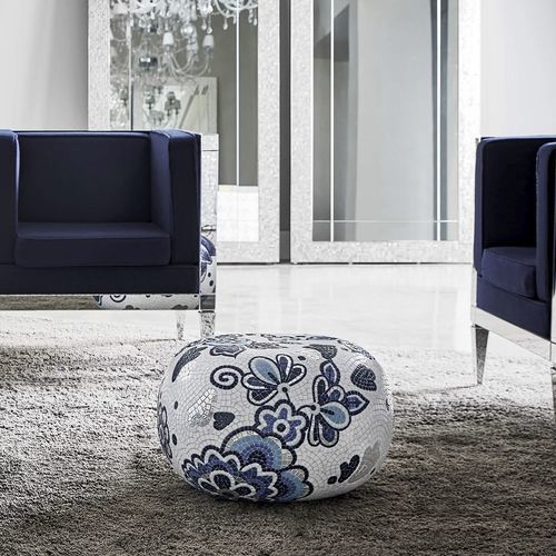Tavolino basso contemporaneo - MERYL - BISAZZA - in calcestruzzo / con supporto in calcestruzzo / curvo