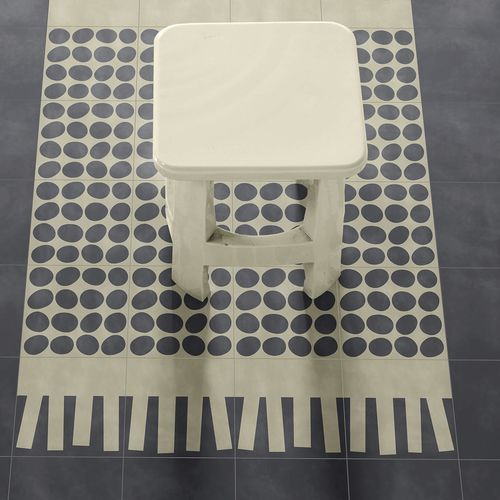 Piastrella in cemento encausto in cemento - FRINGE - BISAZZA - opaca / da interno / da sala