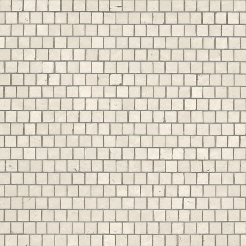 Mosaico in marmo - CREMA BOTTICINO SHIFT - BISAZZA - lucido / da interno / da sala