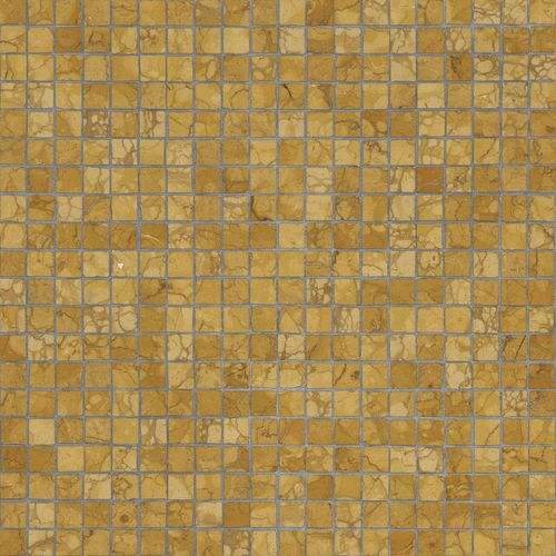 Mosaico in marmo - GIALLO VERONA - BISAZZA - lucido / da interno / da bagno