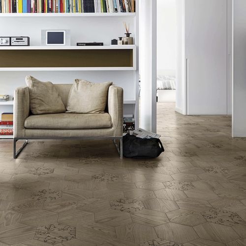 Piastrella in legno - CENTRAL SUGAR - BISAZZA - in rovere / prefinita / spazzolata