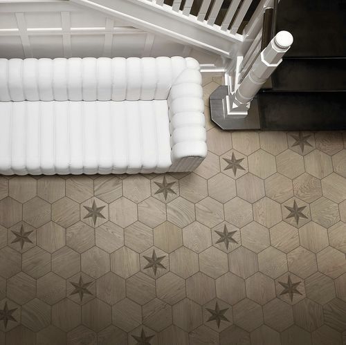 Piastrella in legno - FIDELIO - BISAZZA - in rovere / prefinita / spazzolata