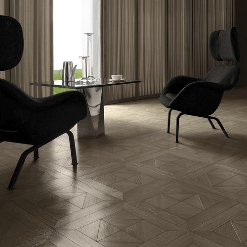 Piastrella in legno - NEW ATLANTE - BISAZZA - in rovere / prefinita / spazzolata