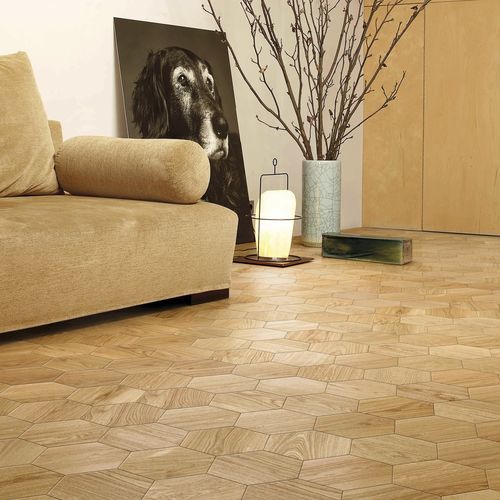Piastrella in legno - CRIO - BISAZZA - in rovere / prefinita / spazzolata