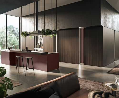 Cucina contemporanea - VOGUE - BINOVA S.p.A. - in legno / in pietra naturale / in gres
