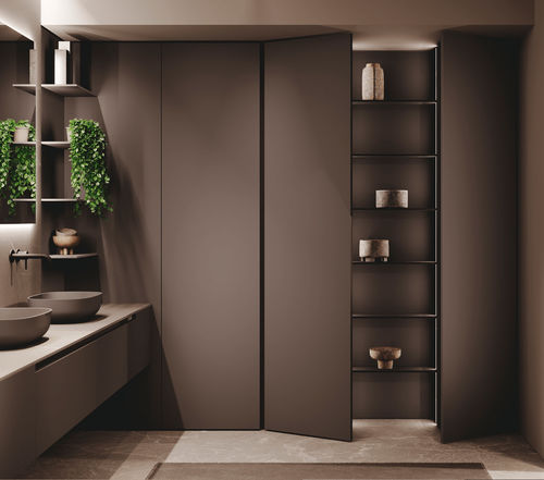 Mobile da bagno contemporaneo - BLUNA LACCATO OPACO - BINOVA S.p.A.