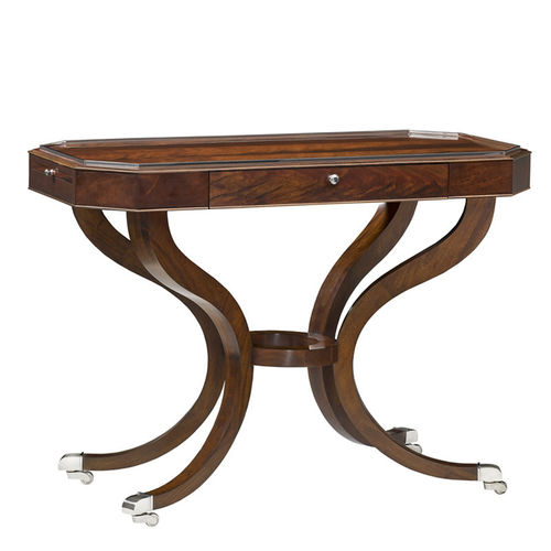 Carrello di servizio - ALLEYN - Ralph Lauren Home - in mogano / in vetro