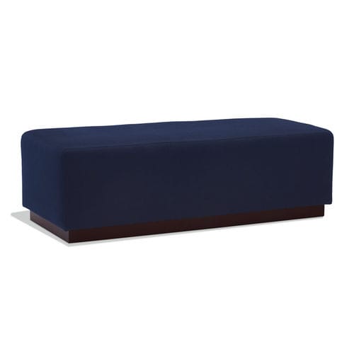 Panca fondoletto contemporanea - MODERN HOLLYWOOD - Ralph Lauren Home - in tessuto / in pelle / per uso residenziale