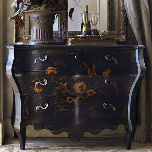 Cassettone in stile - HEIRESS - Ralph Lauren Home - in noce / non specificato / nero