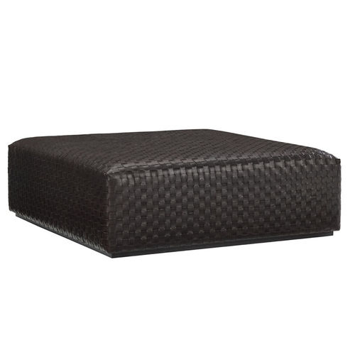 Ottomana contemporanea - LONGBRANCH - Ralph Lauren Home - in pelle / imbottita / da interno