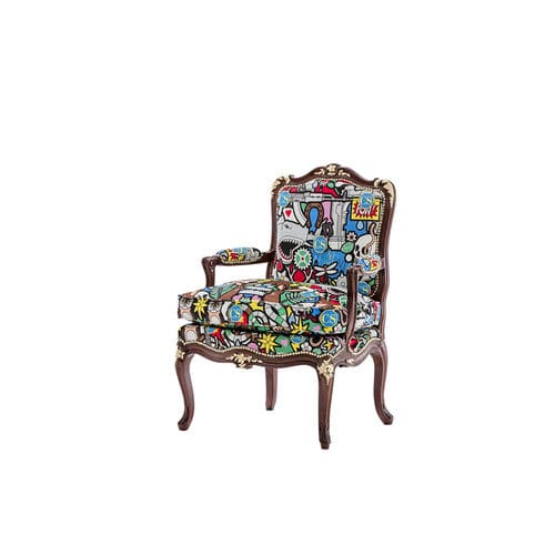 Sedia classica - 5020PL - COLOMBO STILE - da interno / in velluto / con supporto in acagiù