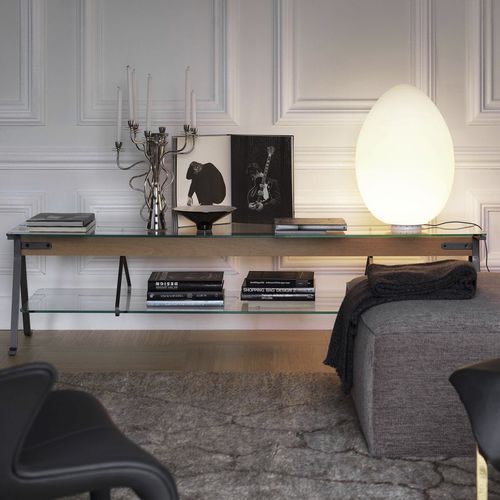 Lampada da tavolo - UOVO MEDIUM - FontanaArte - in vetro soffiato / contemporanea / con cavo