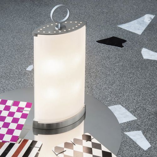 Lampada da tavolo - PIRELLINA - FontanaArte - in metallo / in vetro / contemporanea