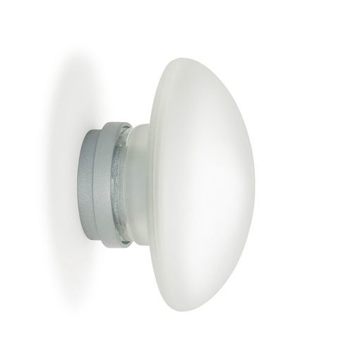 Plafoniera contemporanea - SILLABA LARGE - FontanaArte - rotonda / in vetro borosilicato / in termoplastica
