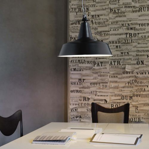 Lampada a sospensione - HUNA  - FontanaArte - in metallo verniciato / contemporanea / con cavo