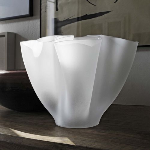Vaso contemporaneo - CARTOCCIO - FontanaArte - in vetro / fatto a mano / Made in Italy