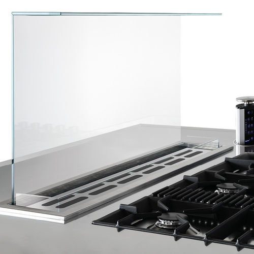 Cappa da incasso - HIDE  - Arclinea - per piano di lavoro / a ricircolo / con touch screen