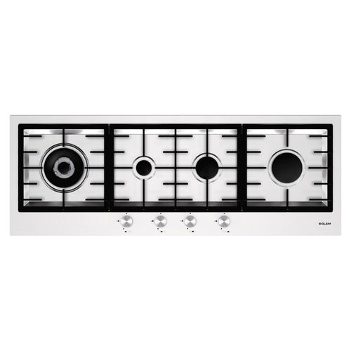 Piano cottura a gas - GTPF145HIX - GLEM gas S.p.A. - 4 fuochi / da incasso / con manopole