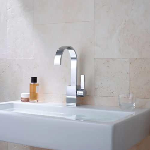 Miscelatore per lavabo - MEM - DORNBRACHT - da appoggio / in metallo cromato / da bagno