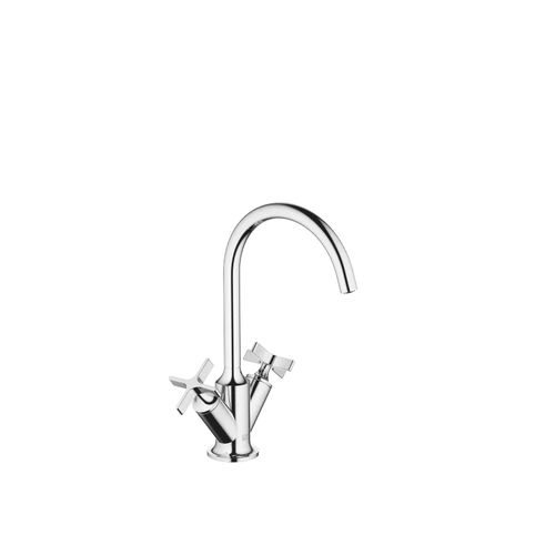 Miscelatore doppio comando per lavabo - VAIA - DORNBRACHT - da appoggio / in metallo cromato / da bagno