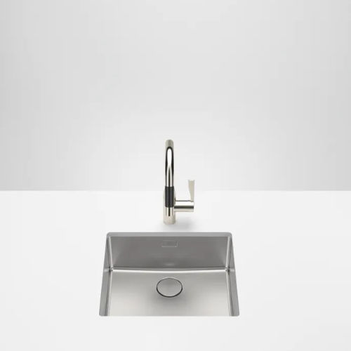 Lavello a 1 vasca - 38 551 004-86 - DORNBRACHT - senza gocciolatoio / in acciaio inossidabile / da incasso