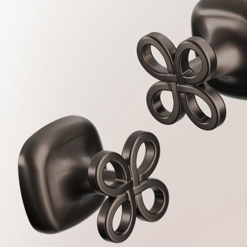 Set vasca in metallo - THE KNOT - DORNBRACHT - in ottone / in ottone cromato / da parete