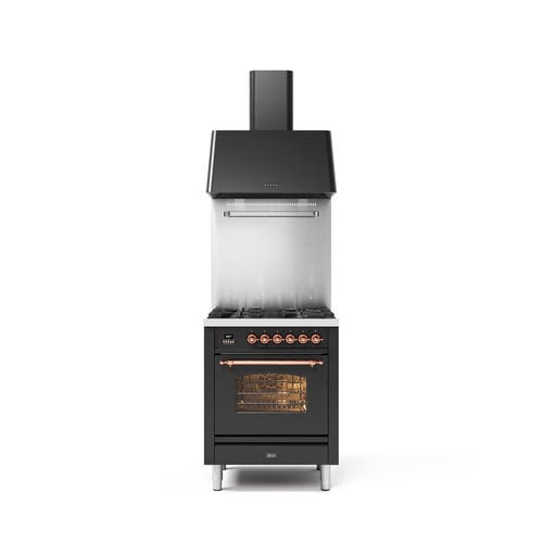 Blocco cottura a gas - P07N - ILVE - elettrico / professionale / 4 fuochi