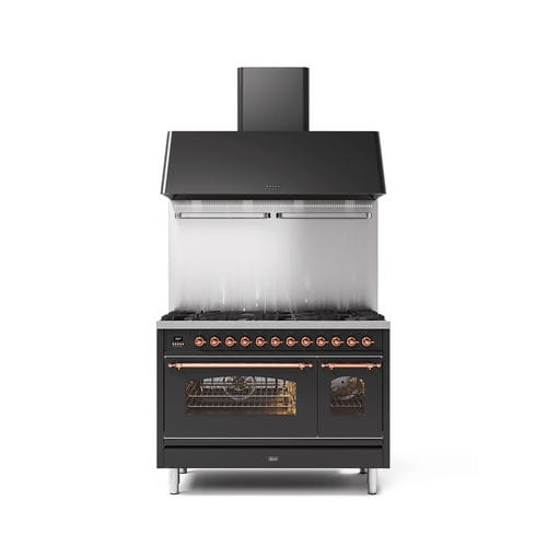 Blocco cottura a gas - P12N - ILVE - elettrico / professionale / 7 fuochi