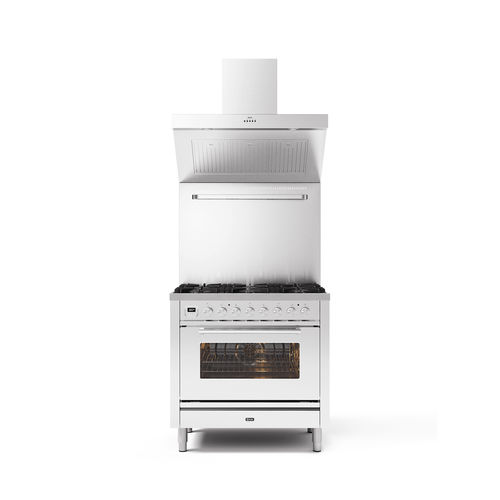 Blocco cottura a gas - P09W - ILVE - elettrico / professionale / 4 fuochi