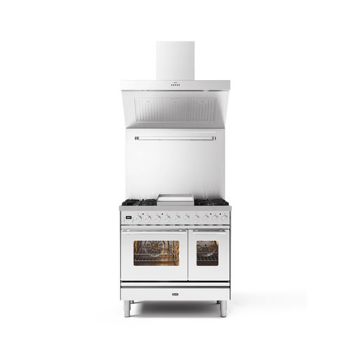 Blocco cottura a gas - PD09W - ILVE - elettrico / professionale / 4 fuochi