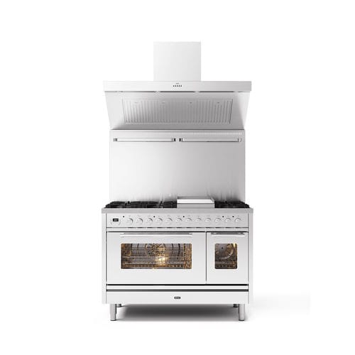 Blocco cottura a gas - P12W - ILVE - elettrico / professionale / 7 fuochi