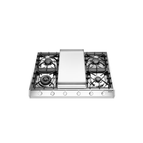Piano cottura a gas - HCP965FD - ILVE - elettrico / professionale / 4 fuochi