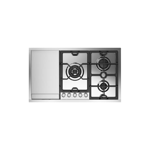 Piano cottura a gas - HCPMT95FD - ILVE - professionale / 3 fuochi / da appoggio