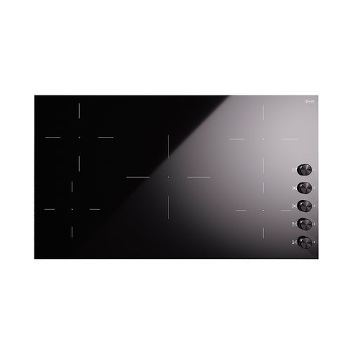 Piano cottura a induzione - HVI395/BK - ILVE - in vetroceramica / professionale / 5 fuochi