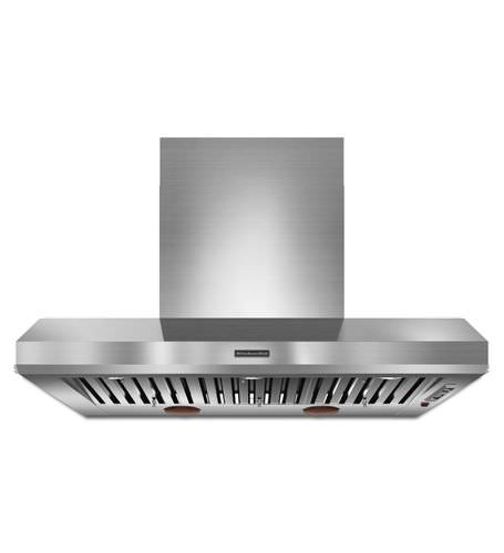 Cappa a muro - KXW9748YSS - KitchenAid - con illuminazione integrata