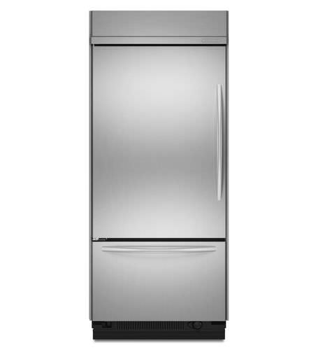 Frigorifero combinato ad armadio - KBLC36FTS - KitchenAid - per uso residenziale / da incasso / con congelatore basso