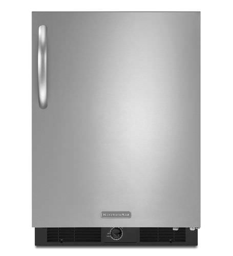 Frigorifero per uso residenziale - KURS24RSSS - KitchenAid - da incasso / in acciaio inossidabile / Energy Star