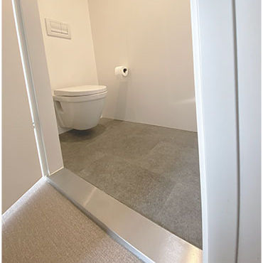 Bagno contemporaneo - ECLA W - BAUDET SA - in poliestere / per studentato / prefabbricato