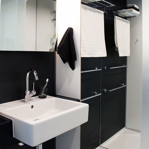 Bagno contemporaneo - ZOKU - BAUDET SA - in metallo / per hotel / prefabbricato