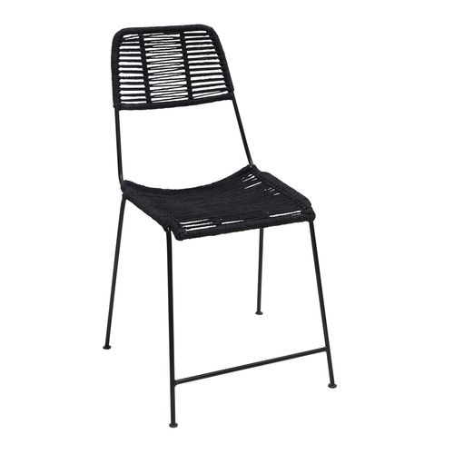 Sedia contemporanea - MURGI - CARAVANE - da interno / in corda / con supporto in ferro