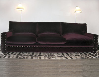 Divano contemporaneo - VICTOR - CARAVANE - in tessuto / sfoderabile / marrone
