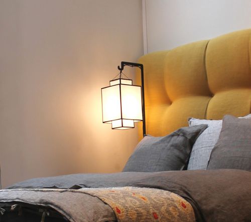 Lampada da terra - ION  - CARAVANE - in acciaio / contemporanea / con cavo