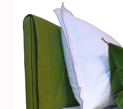 Testiera per letto matrimoniale - POPPI - CARAVANE - contemporanea / in tessuto